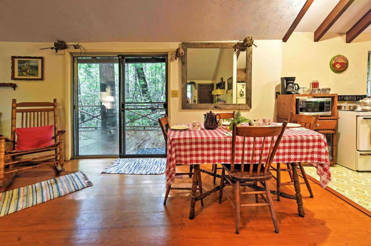 Serene Creekside Cottage Near Asheville Fire Pit Candler 外观 照片