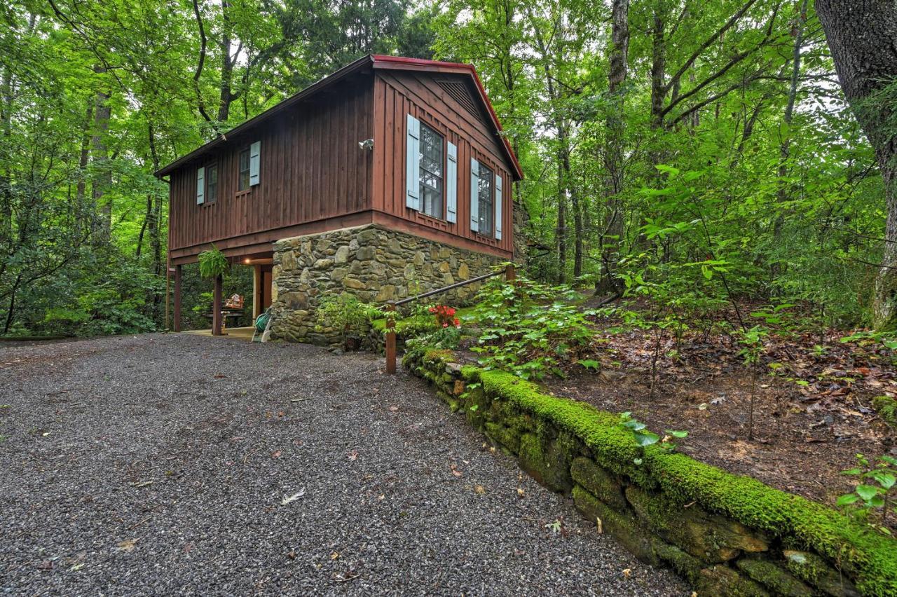 Serene Creekside Cottage Near Asheville Fire Pit Candler 外观 照片